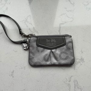 Coach Zip Wristlet Small